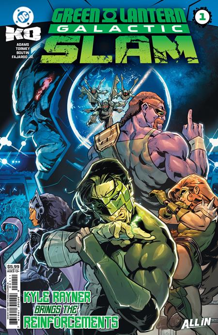 DC K.O. GREEN LANTERN GALACTIC SLAM #1 (ONE SHOT) CVR A CIAN TORMEY DC Comics Jeremy Adams Cian Tormey Cian Tormey PREORDER