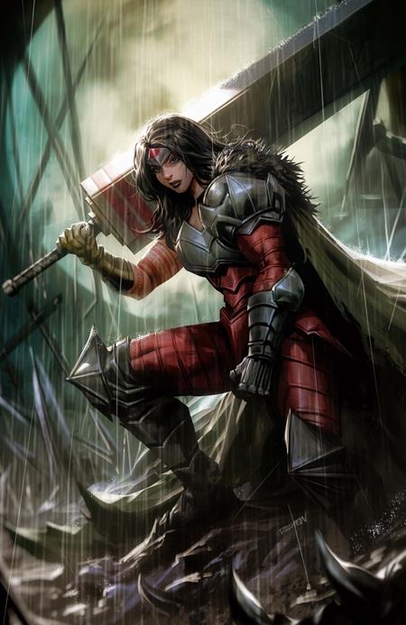 ABSOLUTE WONDER WOMAN #16 CVR B DERRICK CHEW CARD STOCK VAR DC Comics Kelly Thompson Hayden Sherman Derrick Chew PREORDER