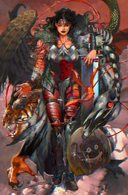 ABSOLUTE WONDER WOMAN #16 CVR E ANGELA WU CARD STOCK VAR DC Comics Kelly Thompson Hayden Sherman Angela Wu PREORDER