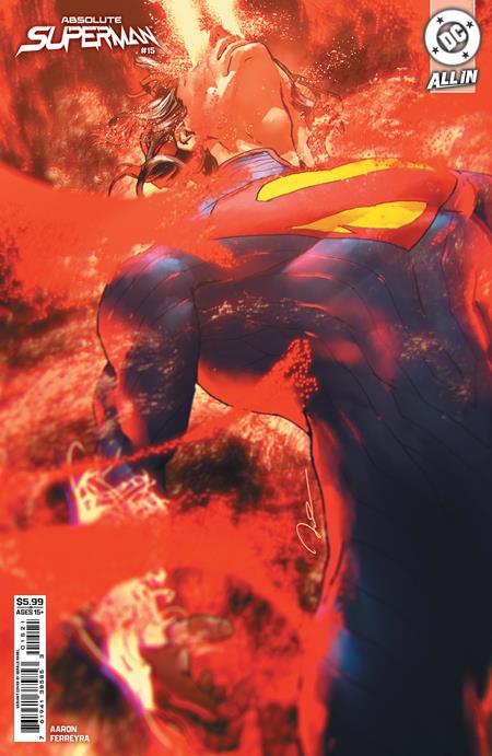 Absolute Superman 15 Comic Gerald Parel Variant DC Comics 2026