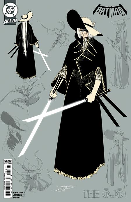 Batman, Vol. 4 5 Comic Jorge Jiménez Design Variant DC Comics 2026