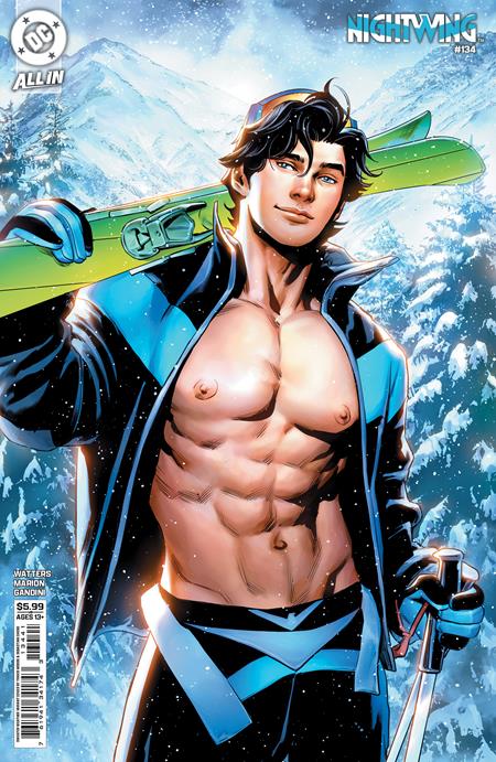 Nightwing, Vol. 4 134 Comic Travis Moore Sweater Weather Variant DC Comics 2026