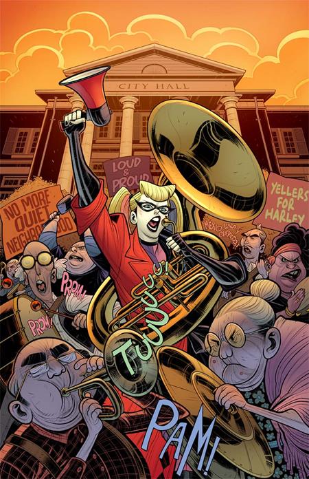 HARLEY QUINN #58 CVR D ELIZABETH TORQUE CARD STOCK VAR DC Comics Elliott Kalan Carlos Olivares Elizabeth Torque PREORDER