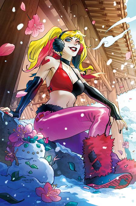 HARLEY QUINN #58 CVR E HAINING SWEATER WEATHER CARD STOCK VAR DC Comics Elliott Kalan Carlos Olivares Haining PREORDER