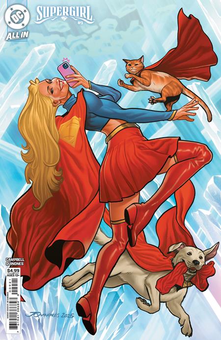 Supergirl, Vol. 8 9 Comic Joe Quinones Variant DC Comics 2026