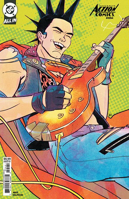 Action Comics, Vol. 3 1094 Comic Annie Wu Punk Rock Variant DC Comics 2026