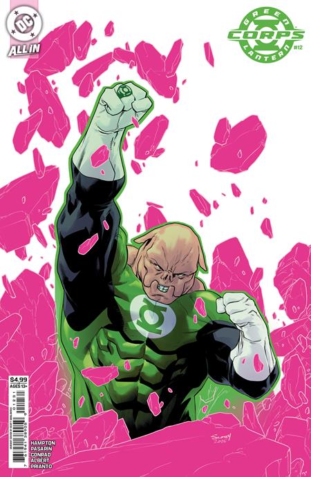GREEN LANTERN CORPS #12 CVR C SCOTT GODLEWSKI CARD STOCK VAR DC Comics Morgan Hampton Fernando Pasarin, Oclair Albert Scott Godlewski PREORDER