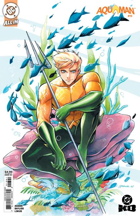 AQUAMAN #13 CVR D SAOWEE CARD STOCK VAR DC Comics Jeremy Adams John Timms Saowee PREORDER