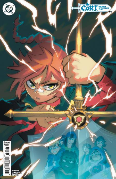 C.O.R.T. CHILDREN OF THE ROUND TABLE #5 (OF 6) CVR B TONY VALENTE CARD STOCK VAR DC Comics Tom Taylor Daniele Di Nicuolo Tony Valente PREORDER