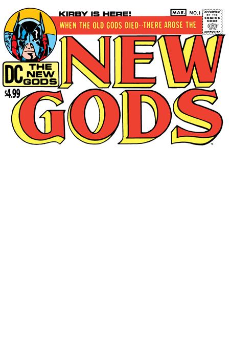 New Gods, Vol. 1 1 Comic Facsimile Blank Variant DC Comics 2026