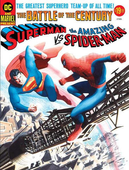 Superman vs. The Amazing Spider-Man 1 Treasury Alex Ross Facsimile Variant DC Comics and Marvel Comics 2026