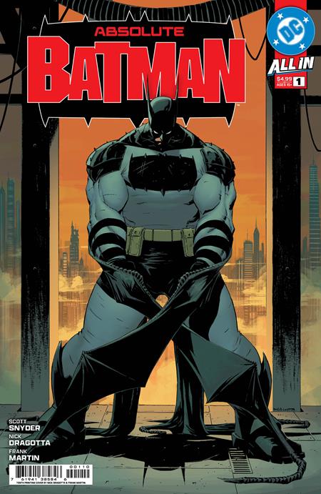 ABSOLUTE BATMAN #1 Tenth Printing Cvr A Nick Dragotta DC Comics Scott Snyder Nick Dragotta Nick Dragotta PREORDER