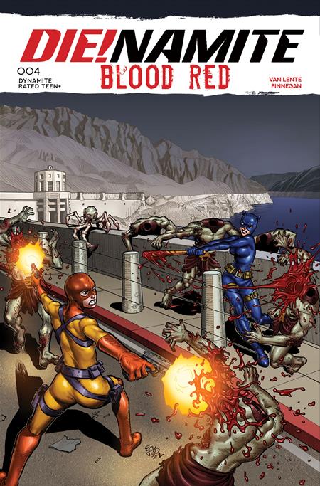 Die!Namite: Blood Red 4 Comic E.J. Su Dynamite Entertainment 2026