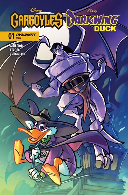 GARGOYLES DARKWING DUCK #1 CVR A TAD STONES DYNAMITE Entertainment Greg Weisman, Tad Stones Ciro Cangialosi Tad Stones PREORDER