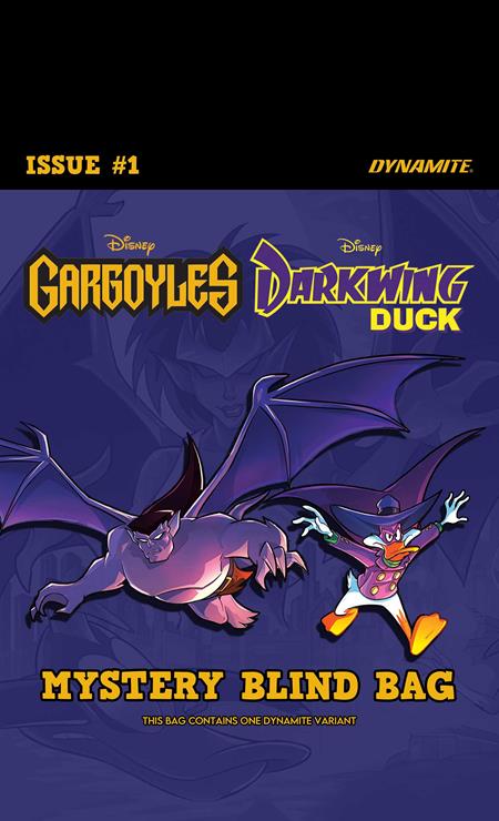 GARGOYLES DARKWING DUCK #1 CVR F BLIND BAG VAR DYNAMITE Entertainment Greg Weisman, Tad Stones Ciro Cangialosi  PREORDER