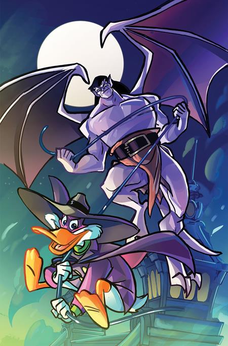 GARGOYLES DARKWING DUCK #1 CVR H TAD STONES LTD VIRGIN VAR DYNAMITE Entertainment Greg Weisman, Tad Stones Ciro Cangialosi Tad Stones PREORDER