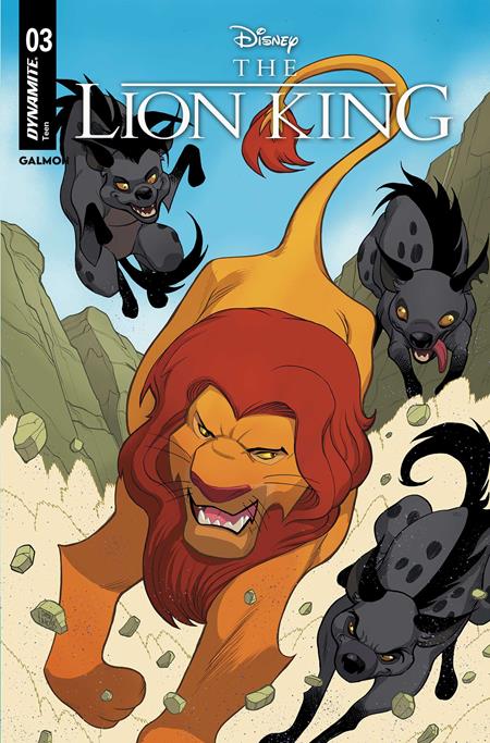 Lion King 3 Comic Drew Moss Variant Dynamite Entertainment 2026