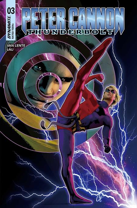 PETER CANNON THUNDERBOLT #3 CVR A CAT STAGGS DYNAMITE Entertainment Fred Van Lente Jonathan Lau Cat Staggs PREORDER