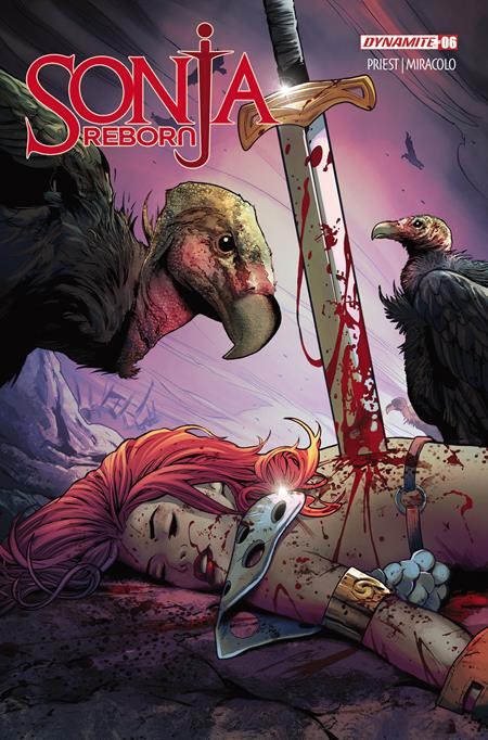 SONJA REBORN #6 CVR D GREG LAND VAR DYNAMITE Entertainment Christopher Priest Alessandro Miracolo, Raffaele Semeraro Greg Land PREORDER