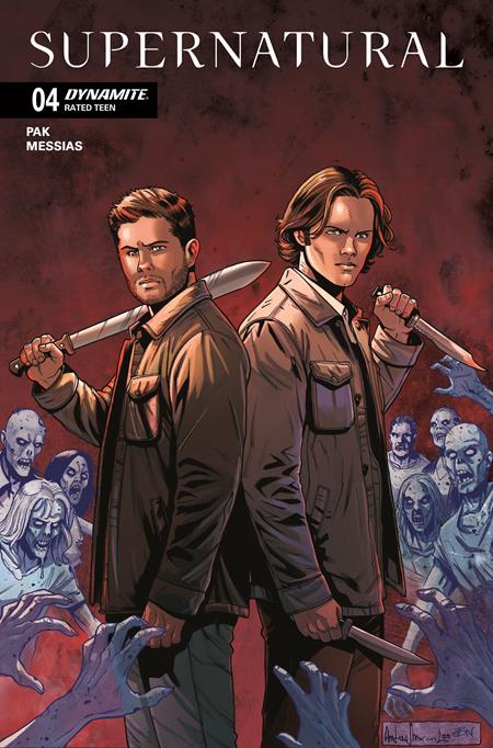SUPERNATURAL #4 CVR C ANDREA BROCCARDO VAR DYNAMITE Entertainment Greg Pak Eder Messias Andrea Broccardo PREORDER