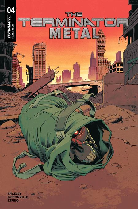 TERMINATOR METAL #4 CVR A DECLAN SHALVEY DYNAMITE Entertainment Declan Shalvey, Rory McConville Giona Zefiro Declan Shalvey PREORDER