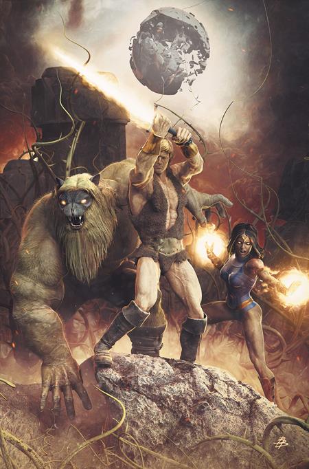 THUNDARR THE BARBARIAN #1 CVR Q INC 1:40 BJORN BARENDS VIRGIN VAR DYNAMITE Entertainment Jason Aaron Kewber Baal Bjorn Barends PREORDER
