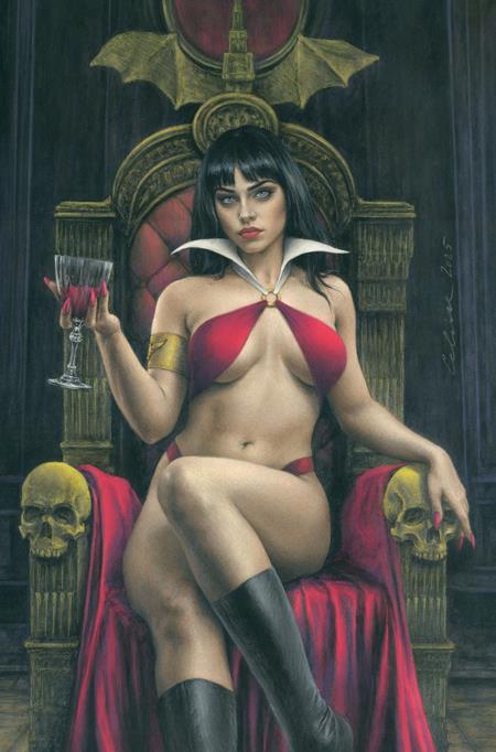 VAMPIRELLA WINTER SPECIAL 2026 #1 (ONE SHOT) CVR G INC 1:10 CELINA VIRGIN VAR DYNAMITE Entertainment Liam Johnson Jordan Michael Johnson Celina PREORDER