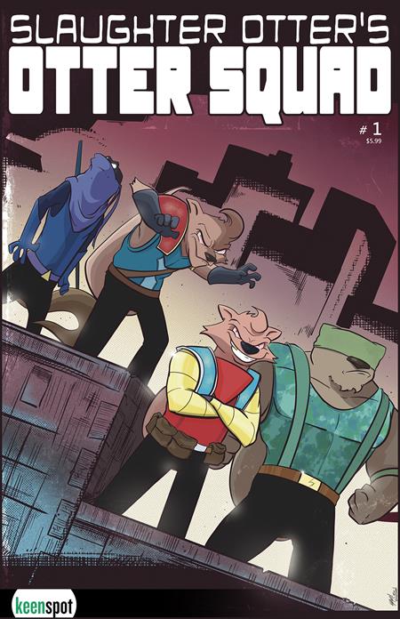 OTTER SQUAD #1 CVR B J HAMMOND TMNT #1 HOMAGE VAR Ex Posse Holdings Matt Fife Matt Rodgers J Hammond PREORDER