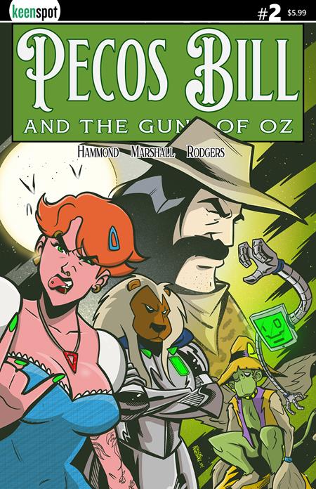 PECOS BILL & THE GUNS OF OZ #2 CVR A ERICK MARSHALL J HAMMOND (MR) Ex Posse Holdings J Hammond Erick Marshall Erick Marshall, J Hammond PREORDER