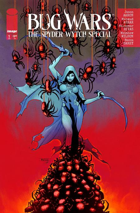 BUG WARS THE SPYDER WYTCH SPECIAL (ONE SHOT) CVR A MAHMUD ASRAR & MATTHEW WILSON (MR) Image Comics Jason Aaron Baldemar Rivas, Mahmud Asrar, Matt Wilson Mahmud Asrar, Matt Wilson PREORDER
