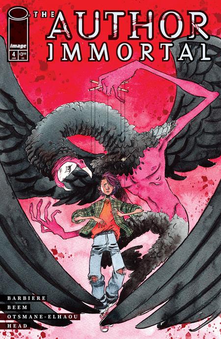 AUTHOR IMMORTAL #4 CVR A MORGAN BEEM Image Comics Frank J. Barbiere Morgan Beem Morgan Beem PREORDER