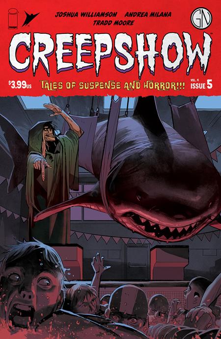 CREEPSHOW VOL 04 #5 (OF 5) CVR A LORENZO DE FELICI (MR) Image Comics Joshua Williamson, Tradd Moore Andrea Milana, Tradd Moore Lorenzo De Felici PREORDER