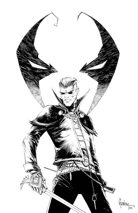 SPAWN THE CURSE OF SHERLEE JOHNSON #5 CVR C JONATHAN GLAPION B&W VIRGIN VAR Image Comics Daniel Henriques Raymond Gay Jonathan Glapion PREORDER