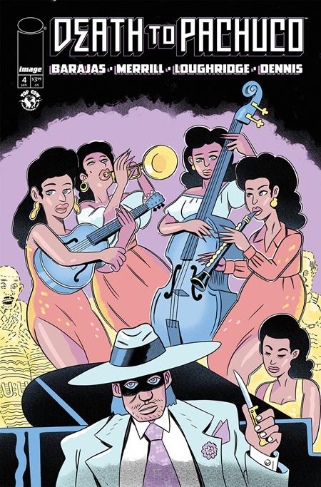 DEATH TO PACHUCO #4 (OF 5) CVR B BEN PASSMORE VAR (MR) Image Comics Henry Barajas Rachel Merrill, Lee Loughridge Ben Passmore PREORDER