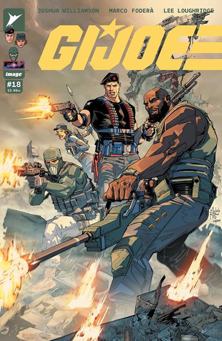 GI JOE #18 CVR E INC 1:50 MICHELE RUBINI & ROMULO FAJARDO JR VAR Image Comics Joshua Williamson Marco Fodera, Lee Loughridge Michele Rubini, Romulo Fajardo Jr PREORDER