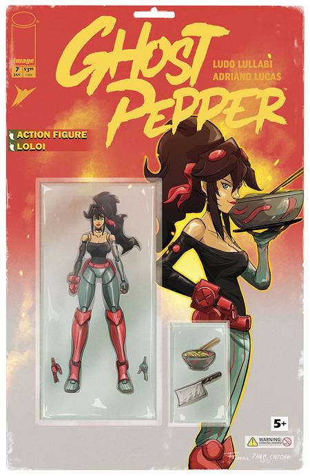 GHOST PEPPER #7 CVR C INC 1:10 FREDERIC PHAM CHUONG ACTION FIGURE VAR Image Comics Ludo Lullabi Ludo Lullabi, Adriano Lucas Frederic Pham Chuong PREORDER