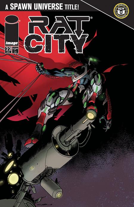 SPAWN RAT CITY #22 CVR A YILDIRAY CINAR Image Comics Erica Schultz Ze Carlos Yildray Cinar PREORDER