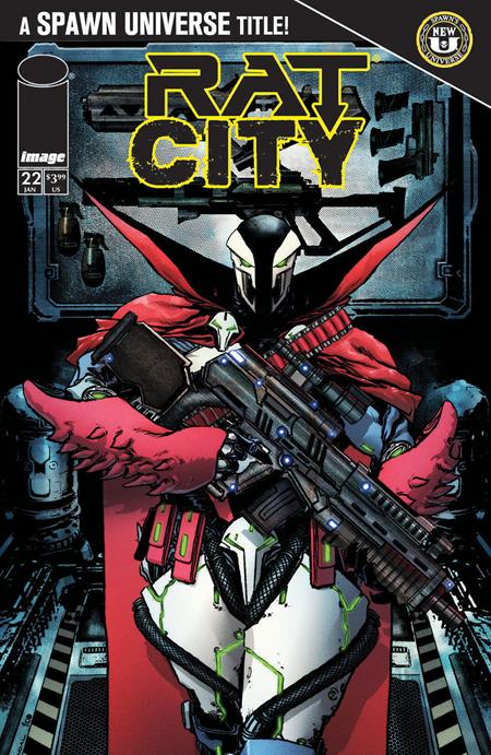 SPAWN RAT CITY #22 CVR B VON RANDAL VAR Image Comics Erica Schultz Ze Carlos Von Randal PREORDER