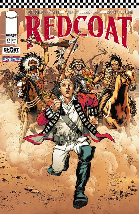 REDCOAT #17 CVR C JESUS MERINO & BRIAN REBER VAR Image Comics Geoff Johns Bryan Hitch, Andrew Currie, Brad Anderson Jesus Merino, Brian Reber PREORDER
