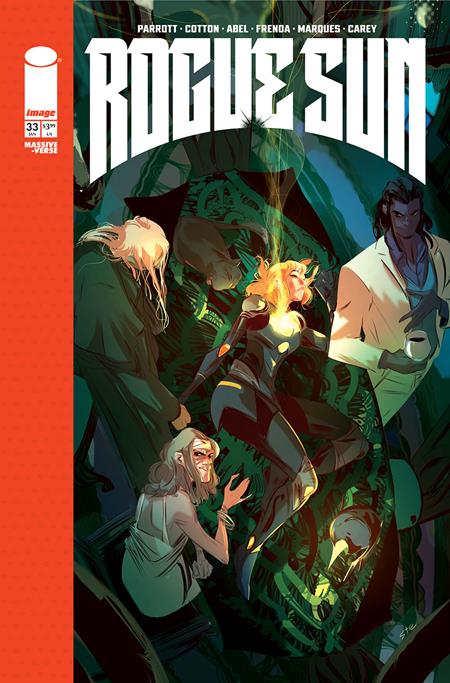 ROGUE SUN #33 CVR A STEFANO SIMEONE Image Comics Ryan Parrott, Nick Cotton Abel Stefano Simeone PREORDER