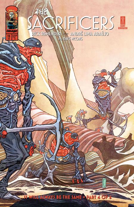 SACRIFICERS #19 CVR B INC 1:10 TONI FEJZULA VAR Image Comics Rick Remender Andre Lima Araujo Toni Fejzula PREORDER