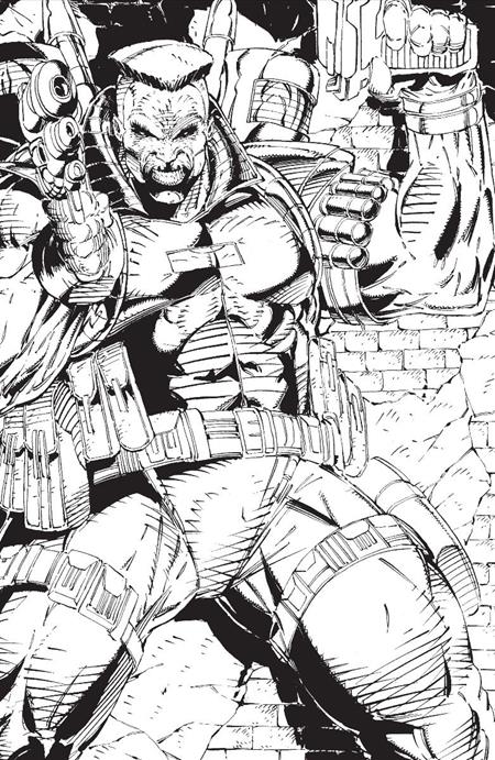 YOUNGBLOOD #1 (2025) 3RD PTG CVR C INC 1:10 ROB LIEFELD B&W VIRGIN VAR Image Comics Rob Liefeld Rob Liefeld Rob Liefeld PREORDER