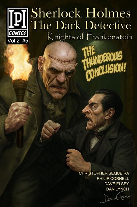 SHERLOCK HOLMES DARK DETECTIVE VOL 02 KNIGHTS OF FRANKENSTEIN #5 (MR) IPI Comics Christopher Sequeira Jan Scherpenhuizen, Philip Cornell Dave Elsey PREORDER
