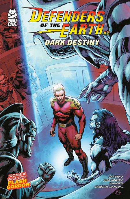DEFENDERS OF THE EARTH DARK DESTINY #2 (OF 4) Mad Cave Studios Dan DiDio Alex Sanchez Marco Santucci PREORDER