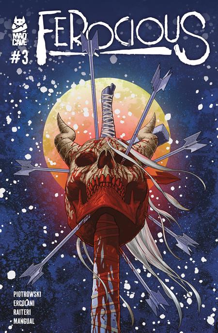 FEROCIOUS #3 (OF 5) Mad Cave Studios Luke Piotrowski Emanuele Ercolani Andy Clarke PREORDER