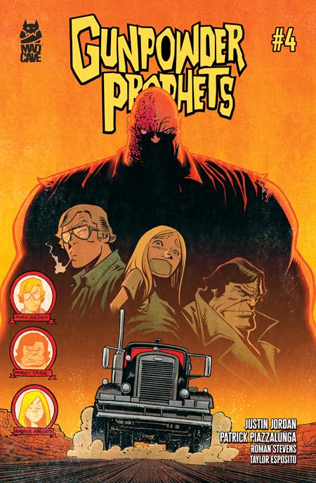 GUNPOWDER PROPHETS #4 (OF 5) Mad Cave Studios Justin Jordan Patrick Piazzalunga Patrick Piazzalunga PREORDER