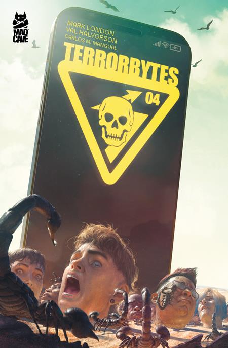 TERRORBYTES #4 Mad Cave Studios Mark London Val Halvorsen Rhazzah PREORDER