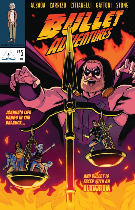 BULLET ADVENTURES #5 CVR A NICOLAS CARRIZO FRANCESCA CITTARELLI Massive Publishing Jordan Alsaqa, Randy Stone, James Quillen, Dino Caruso Various Nicolas Carrizo, Francesca Cittarelli PREORDER