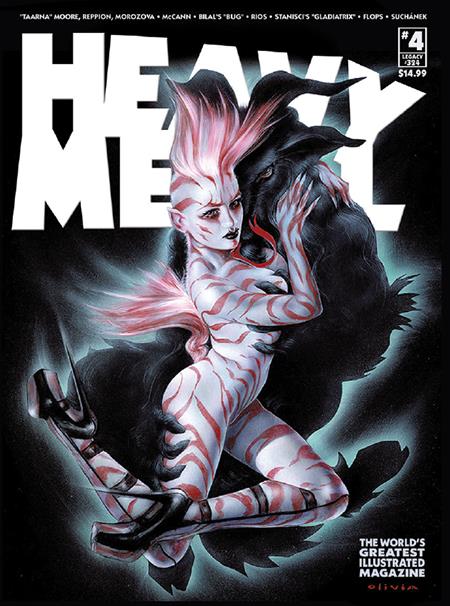 HEAVY METAL MAGAZINE #4 CVR A OLIVIA DE BERARDINIS (MR) Massive Publishing Various Various Olivia de Berardinis PREORDER