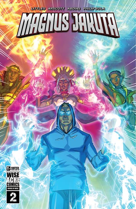 MAGNUS JAKUTA #2 Massive Publishing Frederick Littles, Devin Arscott Bruno Abdias Rom Silva PREORDER